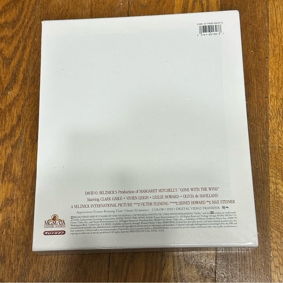 Gone with the wind VHS TAPE SET NWOT - Picture 5 of 7